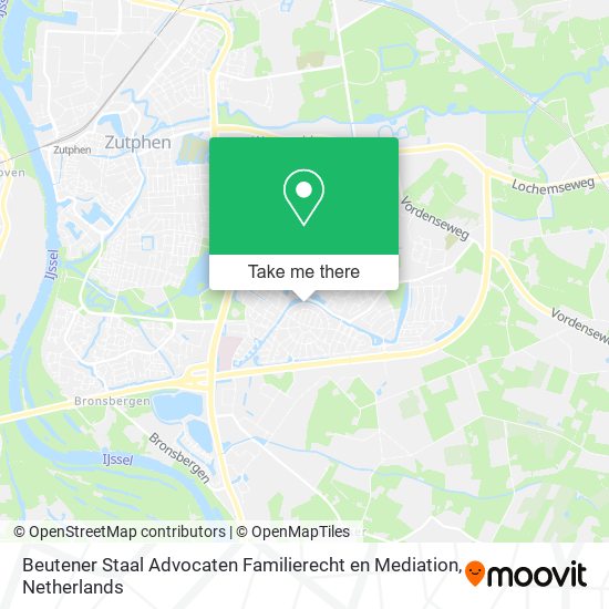 Beutener Staal Advocaten Familierecht en Mediation map