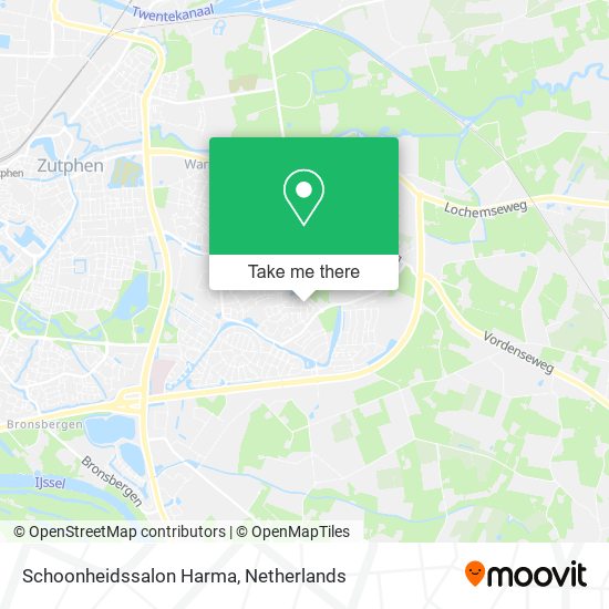 Schoonheidssalon Harma map