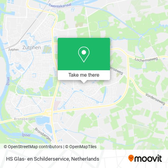 HS Glas- en Schilderservice map