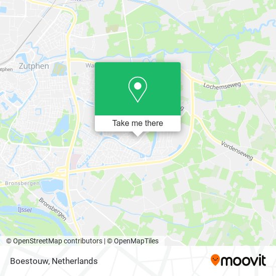 Boestouw map