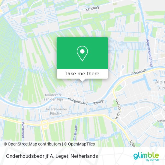 Onderhoudsbedrijf A. Leget map