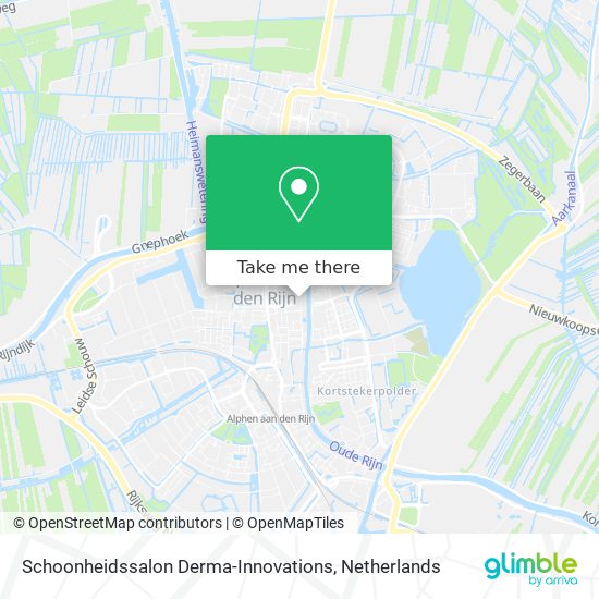 Schoonheidssalon Derma-Innovations Karte