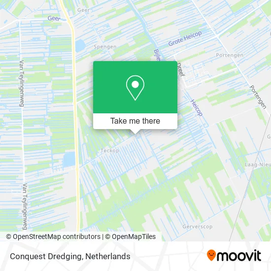 Conquest Dredging map