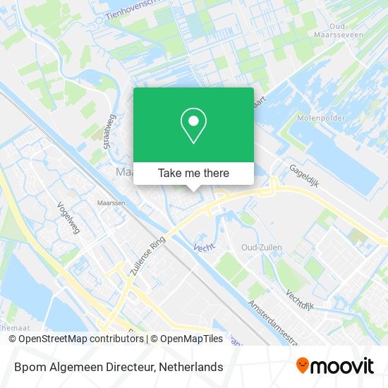 Bpom Algemeen Directeur map