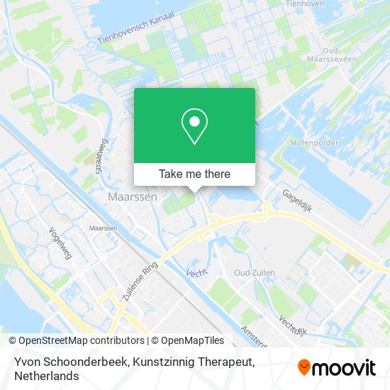 Yvon Schoonderbeek, Kunstzinnig Therapeut map