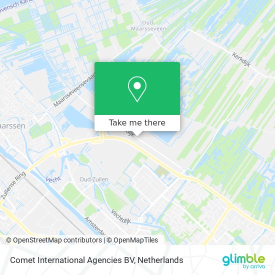 Comet International Agencies BV map