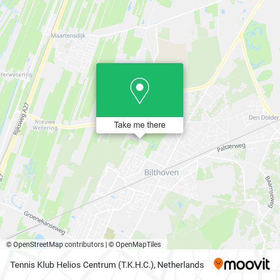 Tennis Klub Helios Centrum (T.K.H.C.) map
