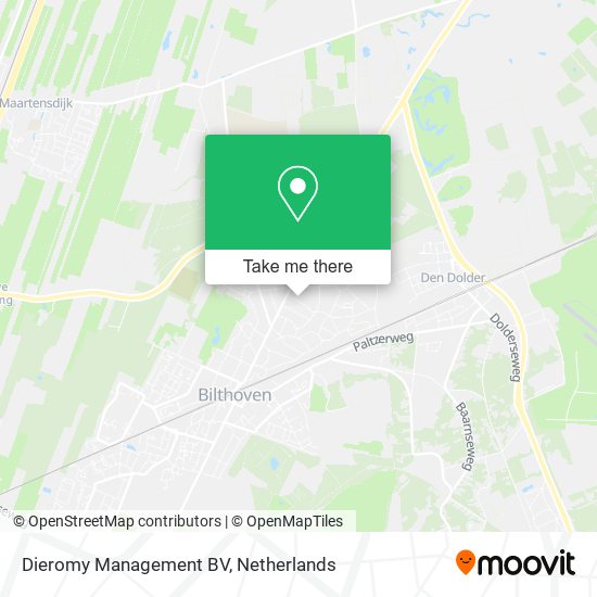 Dieromy Management BV map