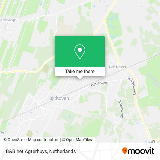 B&B het Agterhuys map