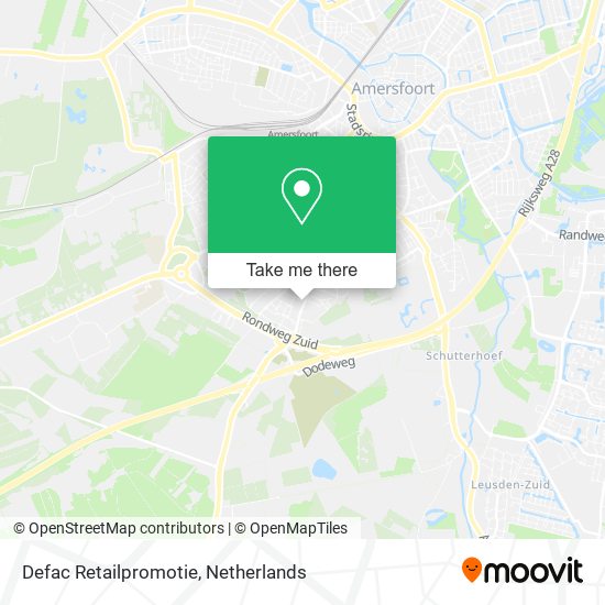 Defac Retailpromotie map