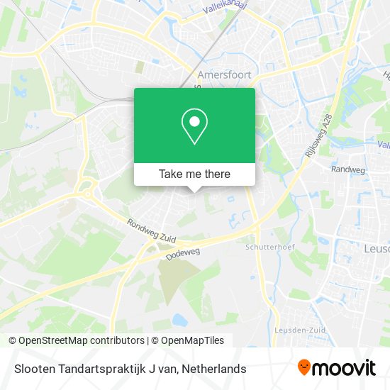 Slooten Tandartspraktijk J van map