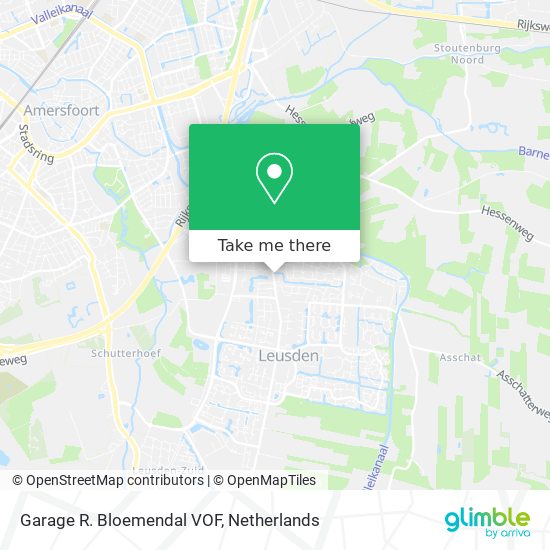 Garage R. Bloemendal VOF map