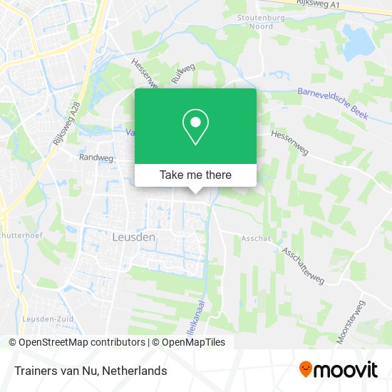 Trainers van Nu map