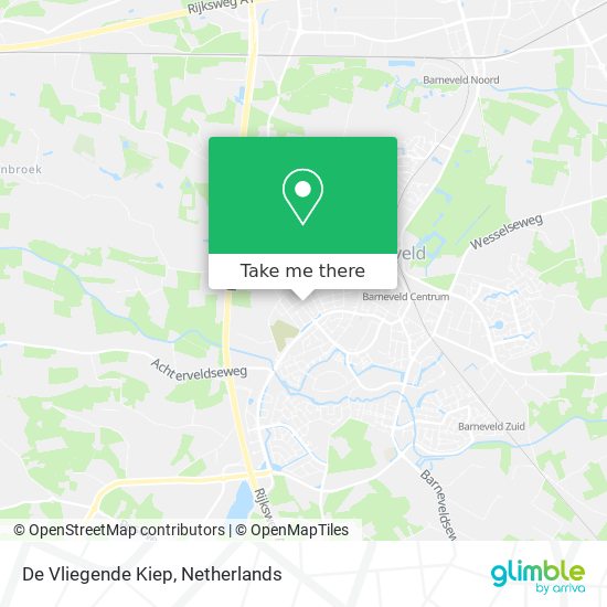 De Vliegende Kiep map