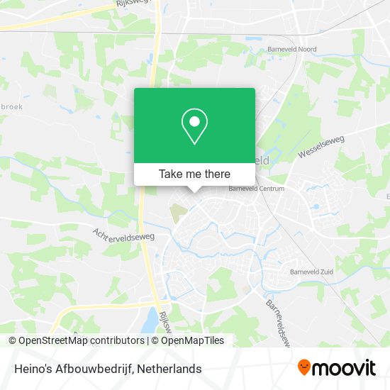 Heino's Afbouwbedrijf map