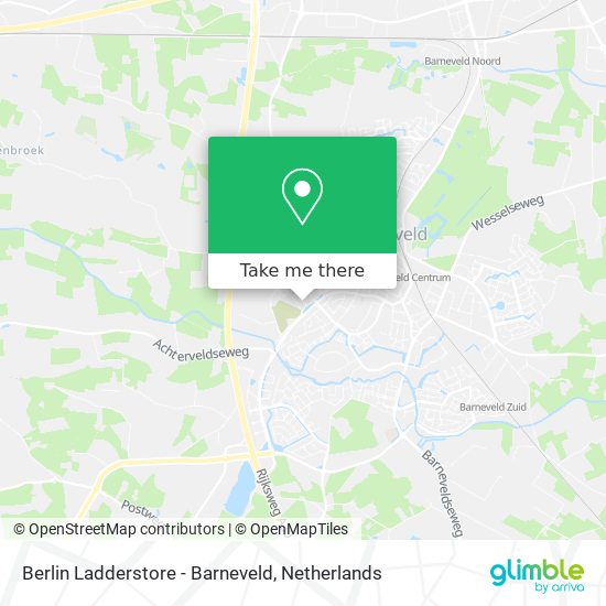 Berlin Ladderstore - Barneveld Karte