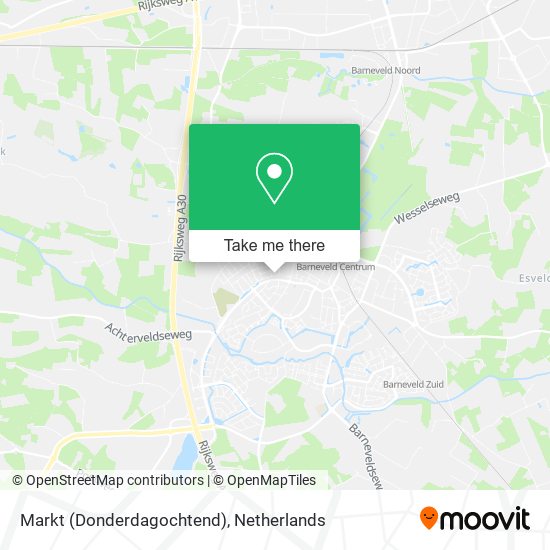 Markt (Donderdagochtend) map