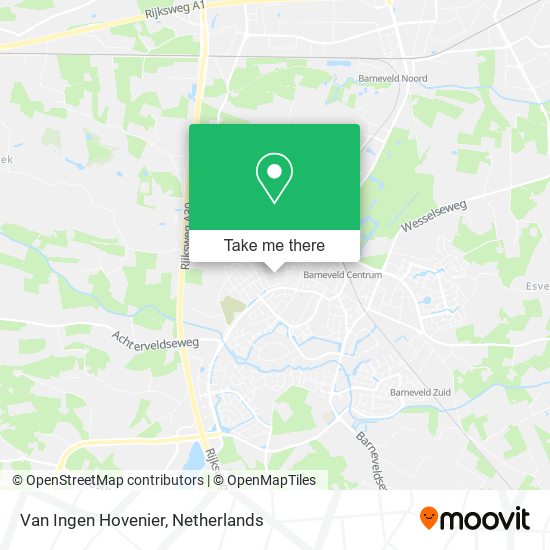 Van Ingen Hovenier map