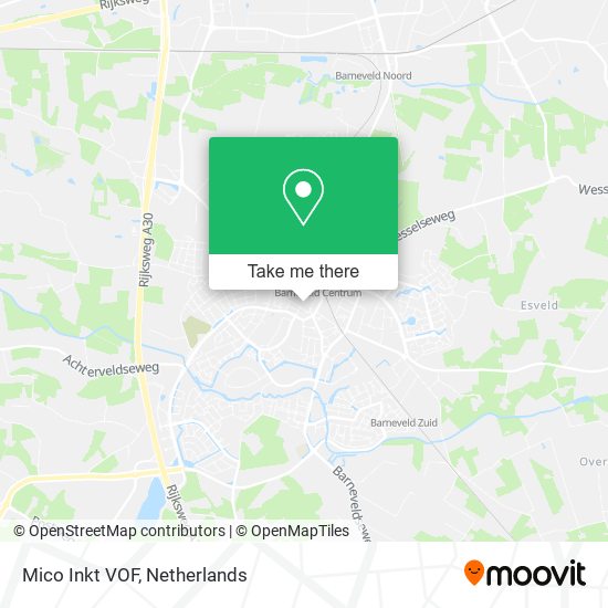 Mico Inkt VOF map