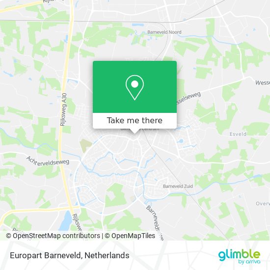 Europart Barneveld Karte