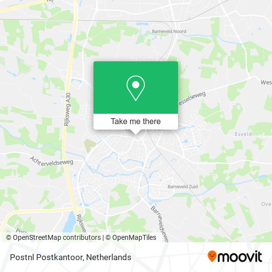 Postnl Postkantoor map