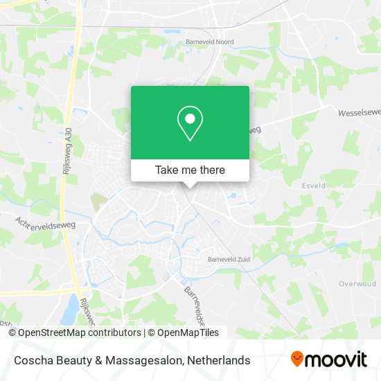 Coscha Beauty & Massagesalon map