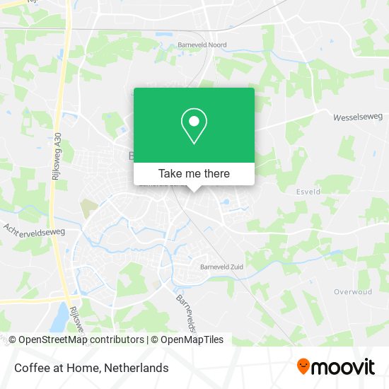 Coffee at Home map