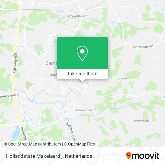 Hollandstate Makelaardij map