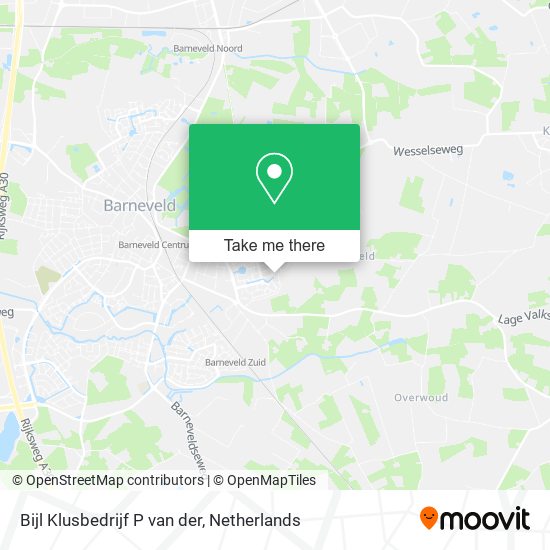 Bijl Klusbedrijf P van der map