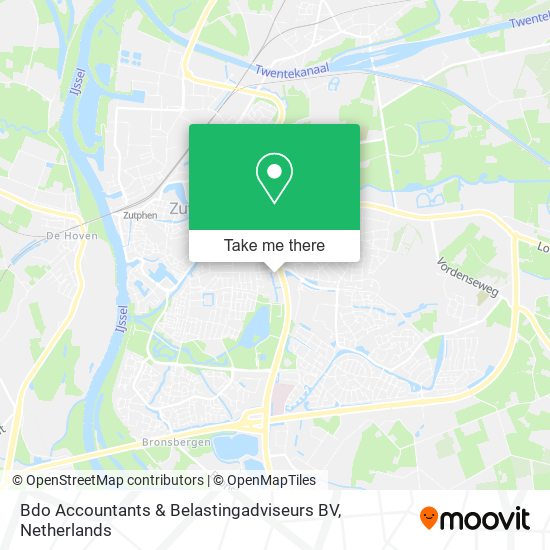 Bdo Accountants & Belastingadviseurs BV Karte