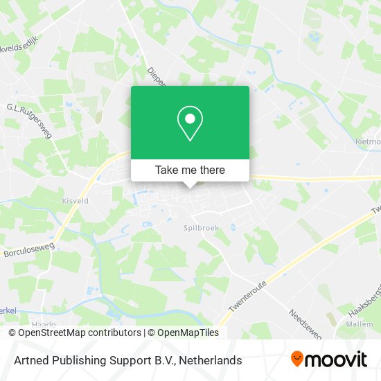 Artned Publishing Support B.V. map