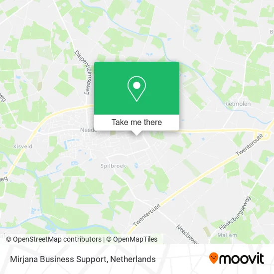 Mirjana Business Support map