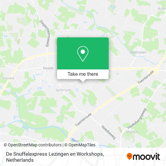 De Snuffelexpress Lezingen en Workshops map