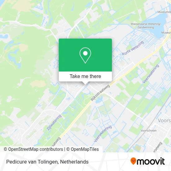 Pedicure van Tolingen map