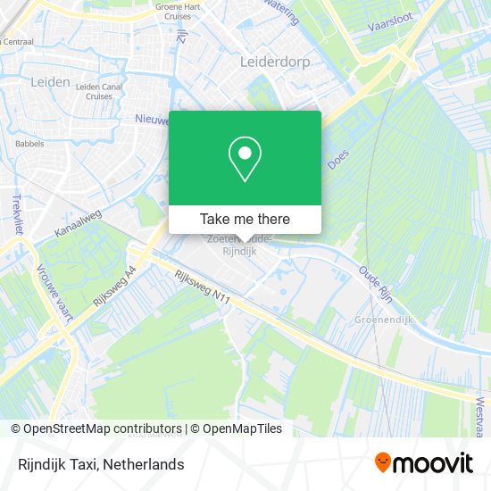 Rijndijk Taxi Karte