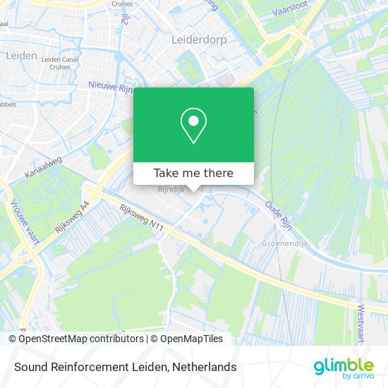 Sound Reinforcement Leiden Karte