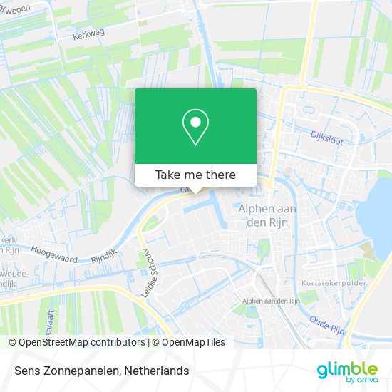 Sens Zonnepanelen map