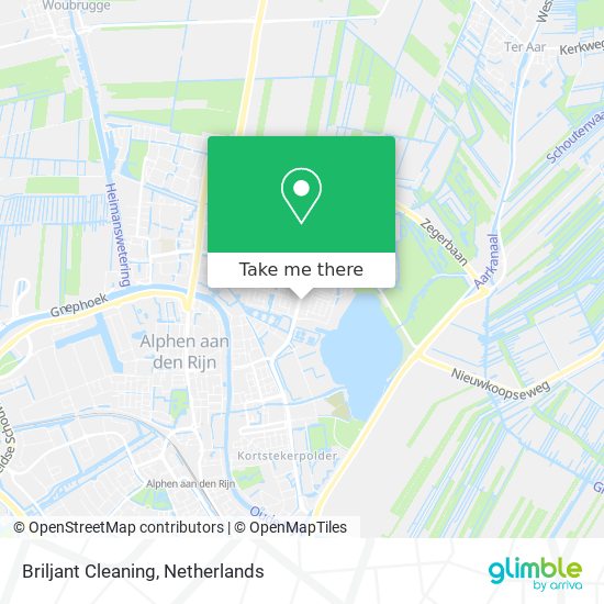 Briljant Cleaning map