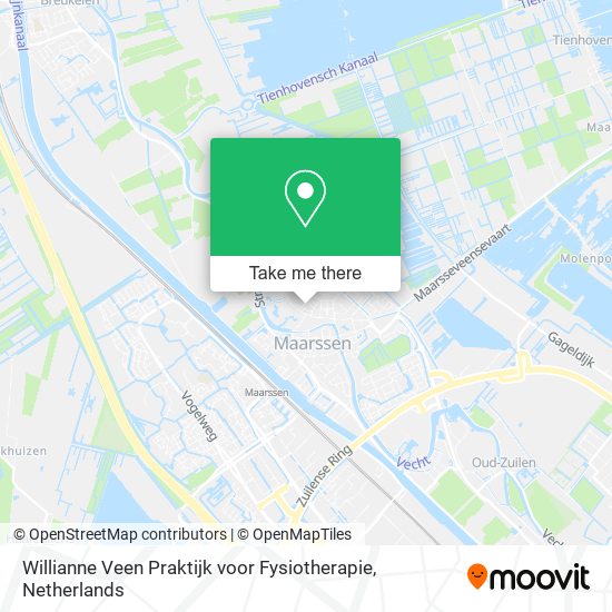 Willianne Veen Praktijk voor Fysiotherapie map