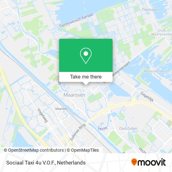 Sociaal Taxi 4u V.O.F. map