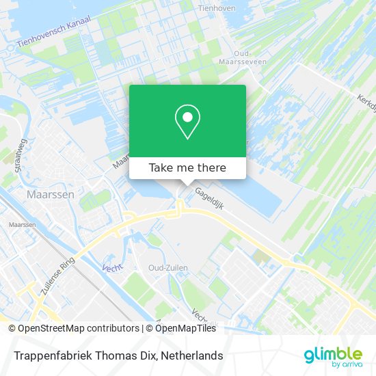 Trappenfabriek Thomas Dix map