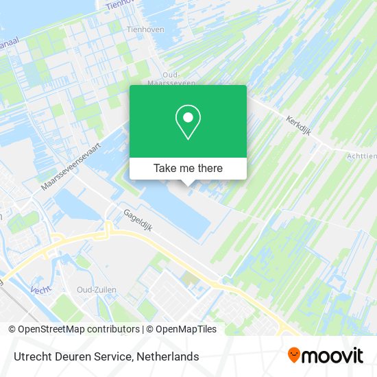 Utrecht Deuren Service Karte