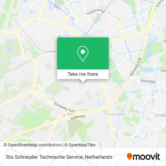 Sts Schreuder Technische Service Karte