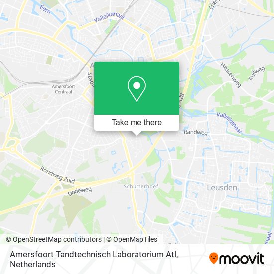 Amersfoort Tandtechnisch Laboratorium Atl Karte