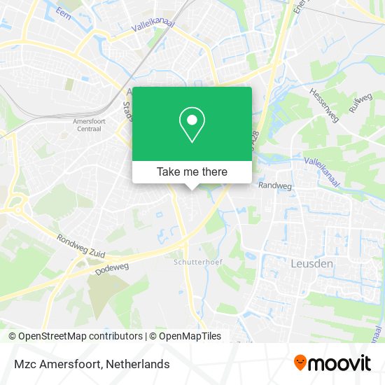 Mzc Amersfoort map