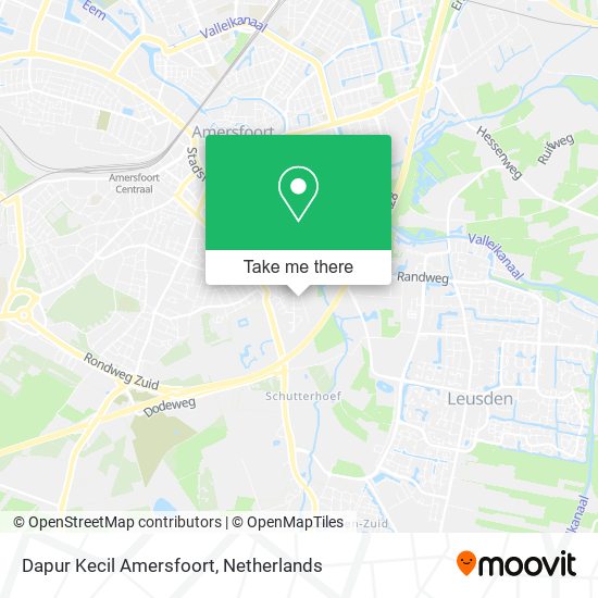 Dapur Kecil Amersfoort map