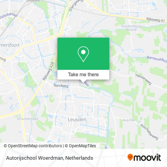 Autorijschool Woerdman Karte