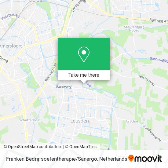 Franken Bedrijfsoefentherapie / Sanergo map