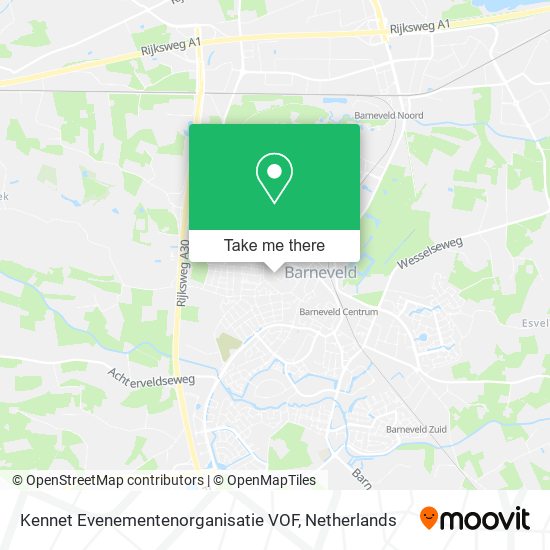 Kennet Evenementenorganisatie VOF Karte