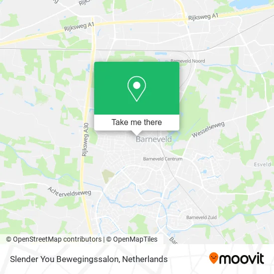 Slender You Bewegingssalon map